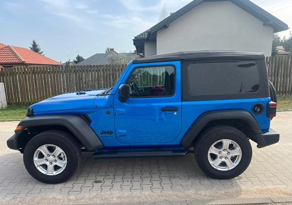 Jeep Wrangler cena 166000 przebieg: 23468, rok produkcji 2022 z Lidzbark małe 92